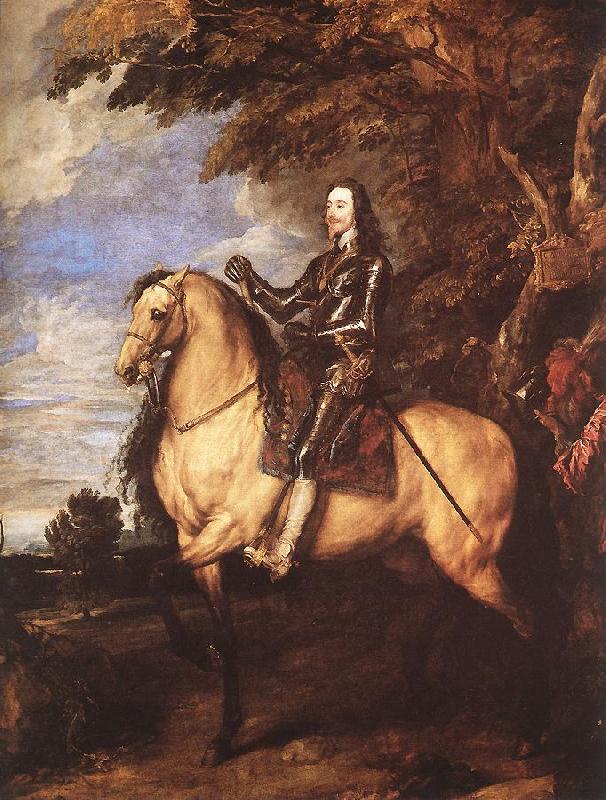 DYCK, Sir Anthony Van Charles I on Horseback fg oil painting image